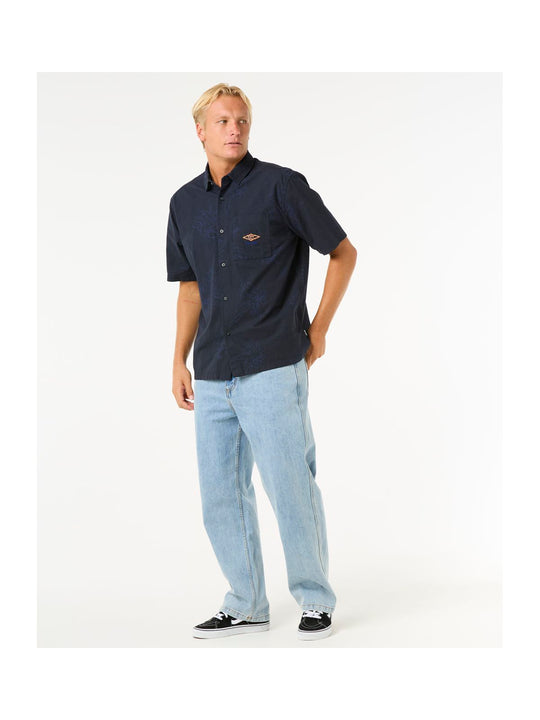 Koszula RIP CURL Raw Energy S/S Shirt czarny
