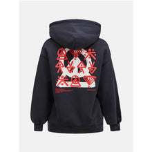 Bluza Peak Performance W Graphic Hood czarny - Adventure Sports

