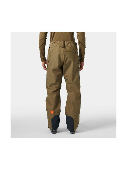 Spodnie narciarskie męskie HELLY HANSEN GARIBALDI 2.0 PANT brązowe
