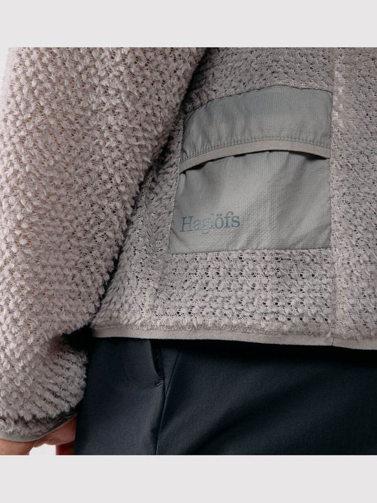 Bluza męska HAGLÖFS Vara Alpha Sweater Stone Brick
