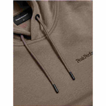 Bluza z kapturem męska PEAK PERFORMANCE Original Small Logo Hood brązowa
