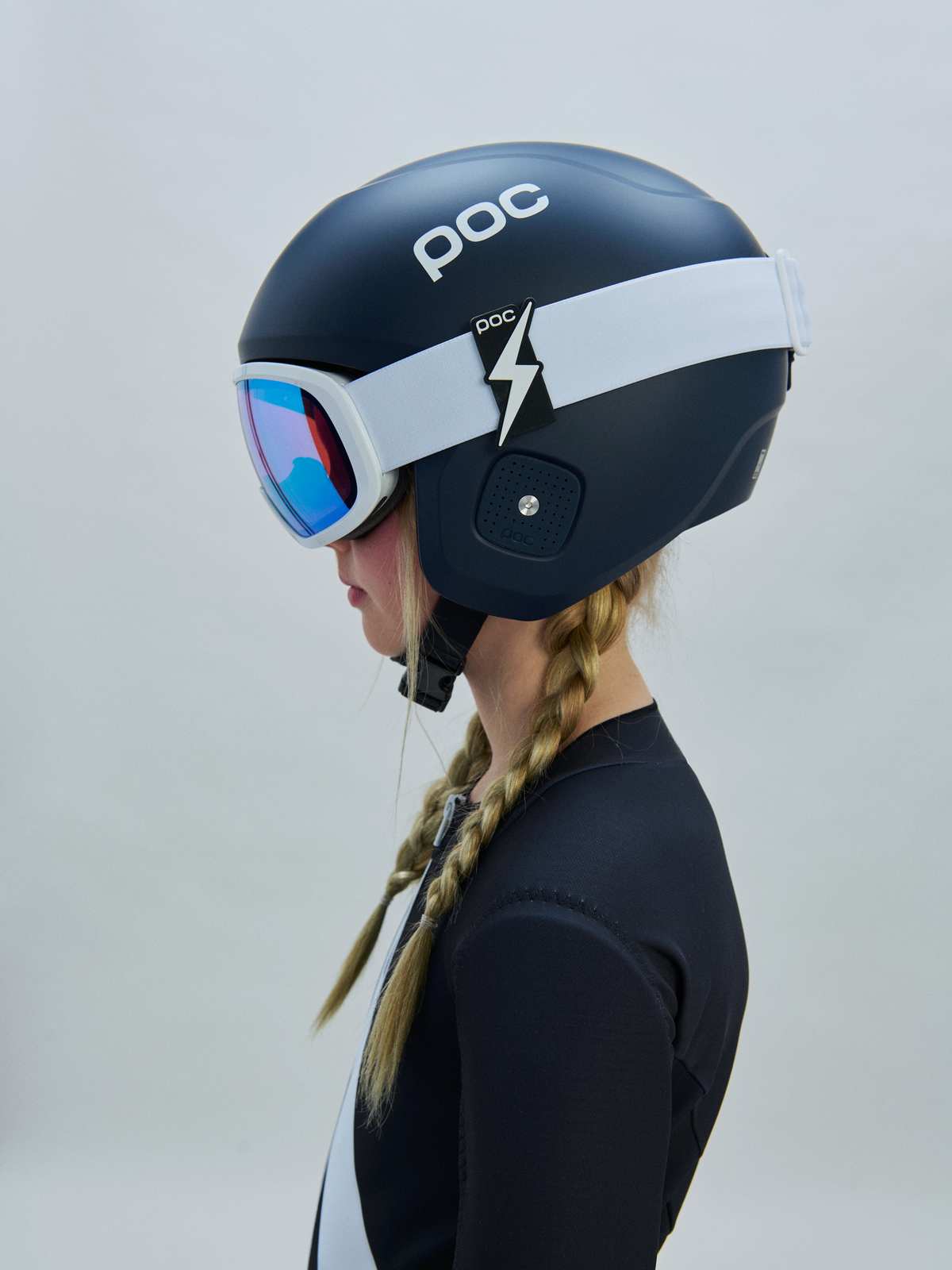 Gogle narciarskie POC Fovea Blixten biały Cat 2