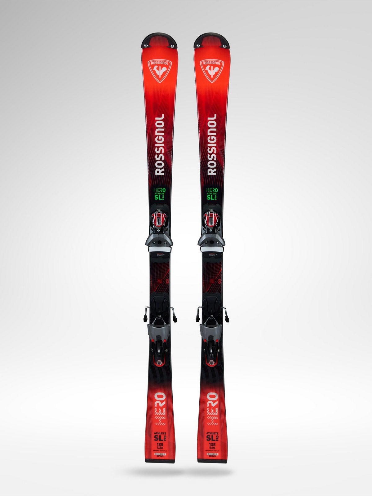 Narty ROSSIGNOL Hero SL Pro 128-149 R21 Pro + wiązania LOOK Nx 7 Gw Rtl B83 Black