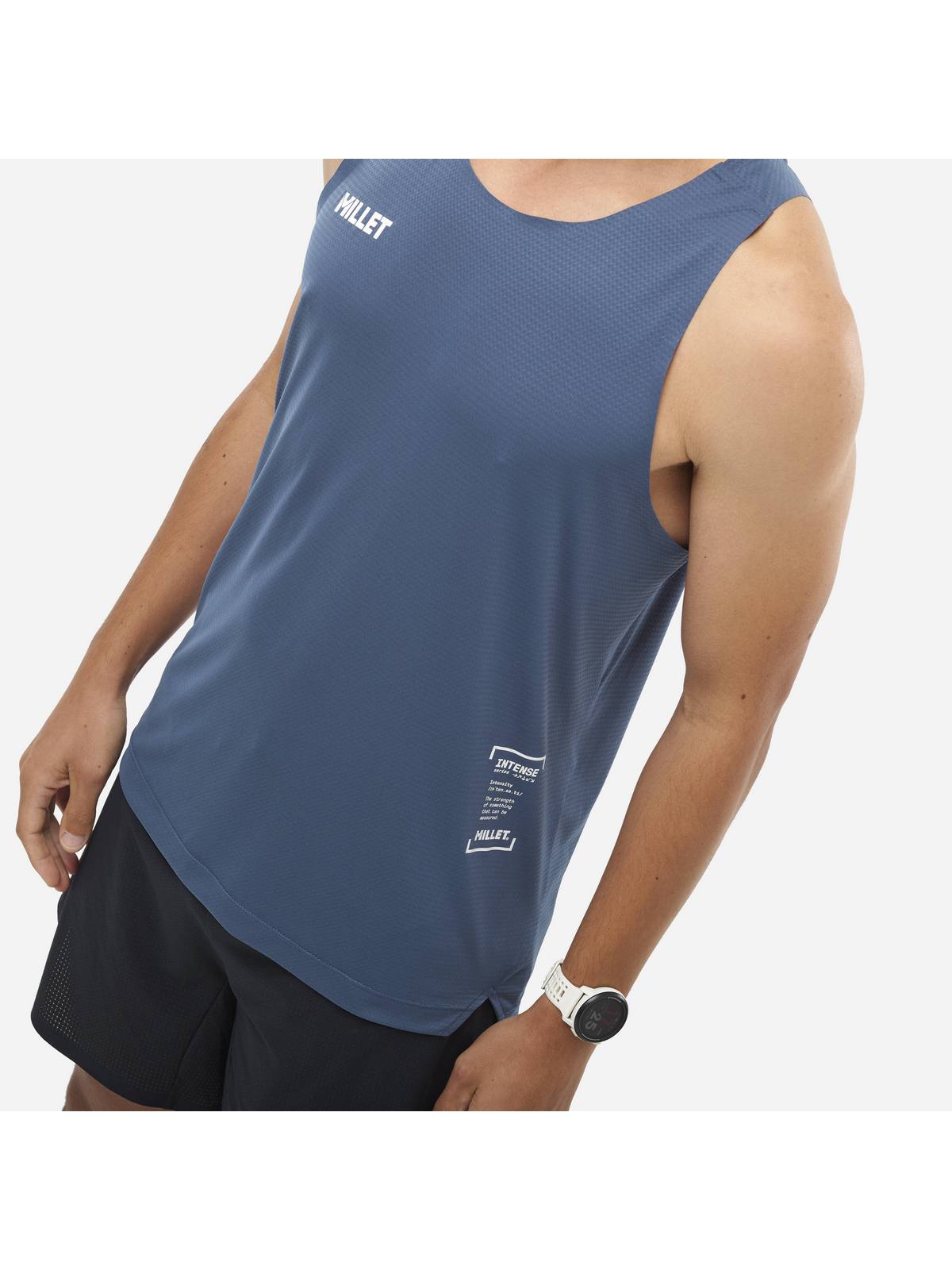 Koszulka MILLET INTENSE PRO LIGHT TANK M granatowy - Adventure Sports