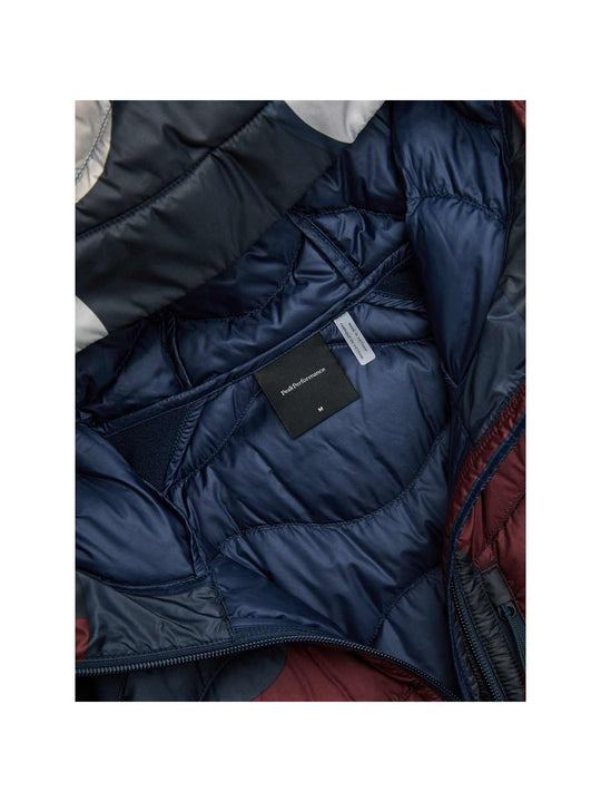 Kurtka męska PEAK PERFORMANCE Helium AOP Down Hybrid Hood Multicolor
