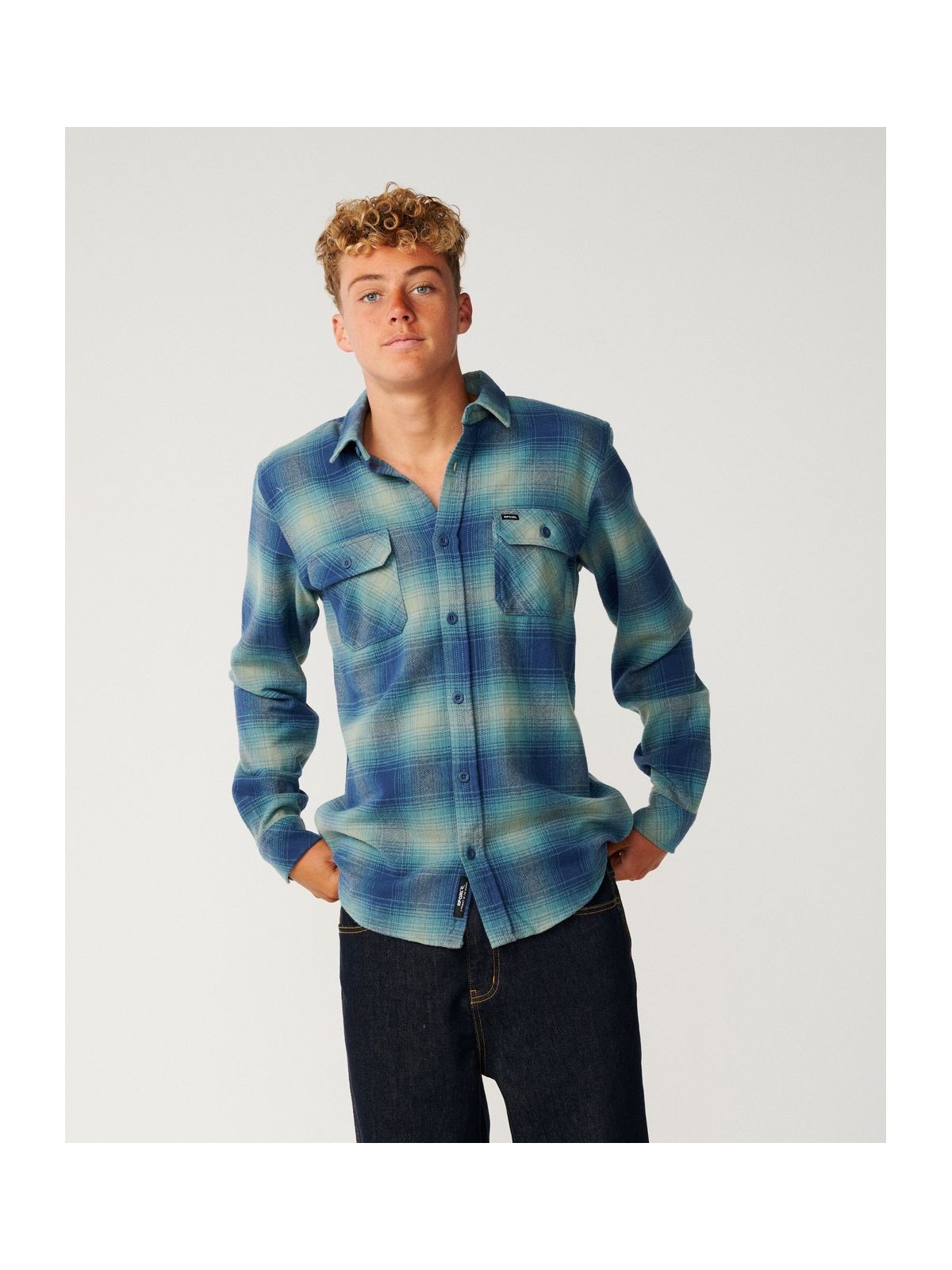 Koszula męska RIP CURL Classic Surf Count Flannel granatowa