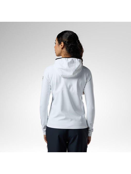 Bluza damska ROSSIGNOL W Mid Layer Thin Fz biała
