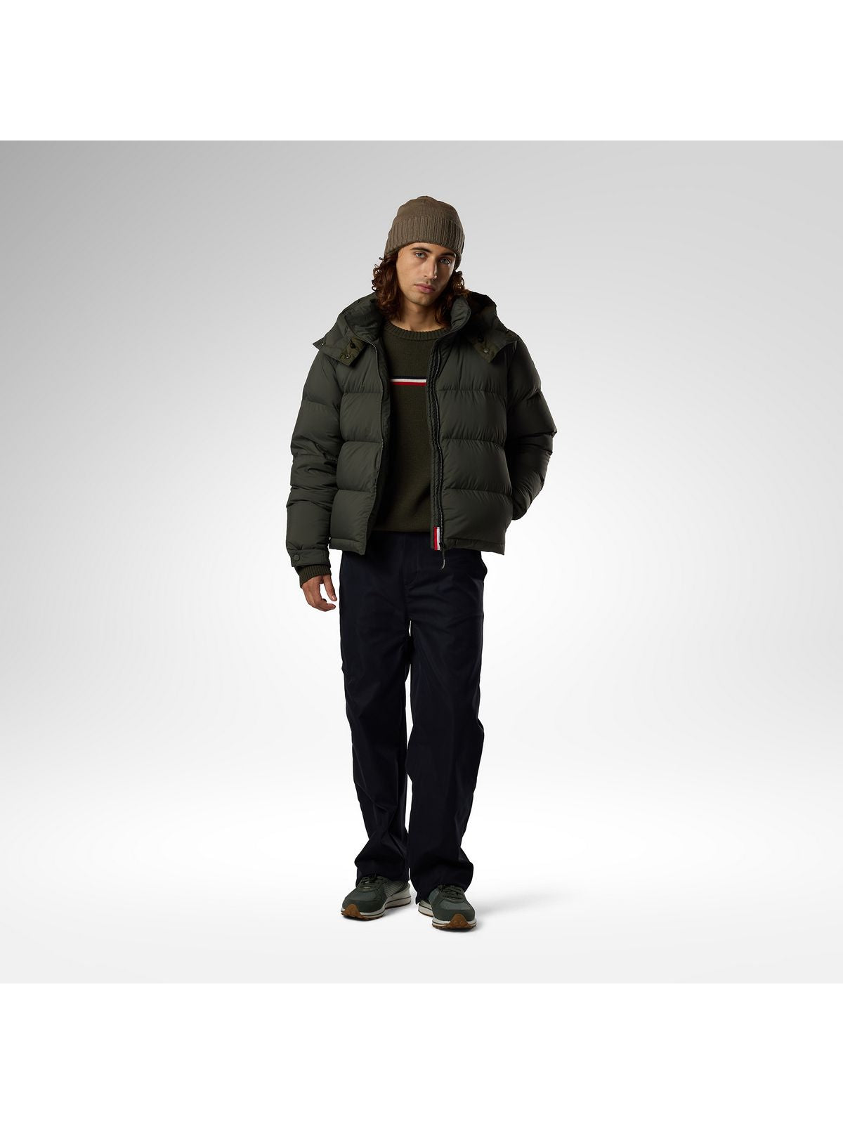 Kurtka puchowa męska ROSSIGNOL M Abel Down Hoodie Jacket zielona