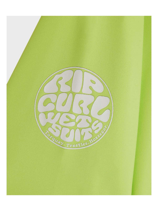 Lycra chłopięca RIP CURL Waves Upf S/S-Boy żółta
