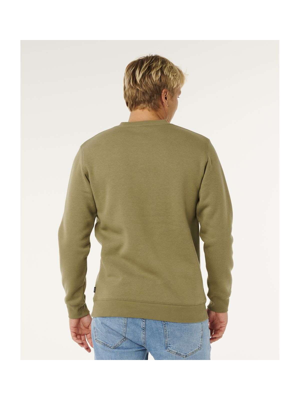 Bluza męska RIP CURL Wetsuit Icon Crew zielona
