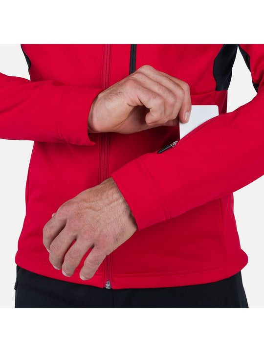 Kurtka do narciarstwa klasycznego ROSSIGNOL Genetys Jkt czerwony
