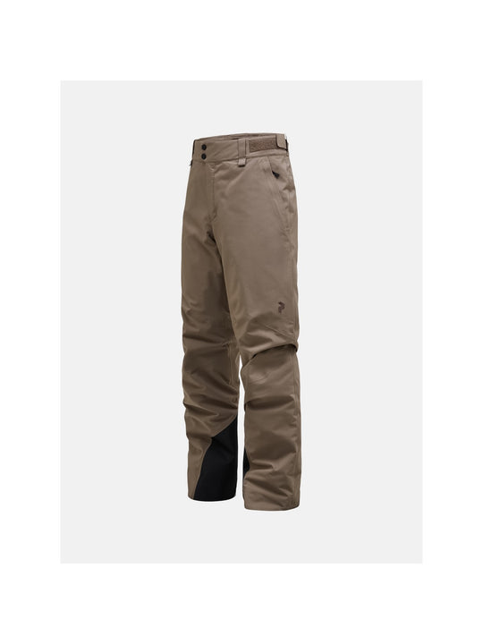 Spodnie narciarskie męskie PEAK PERFORMANCE Maroon HIPE 2L Insulated Shell Pants brązowe
