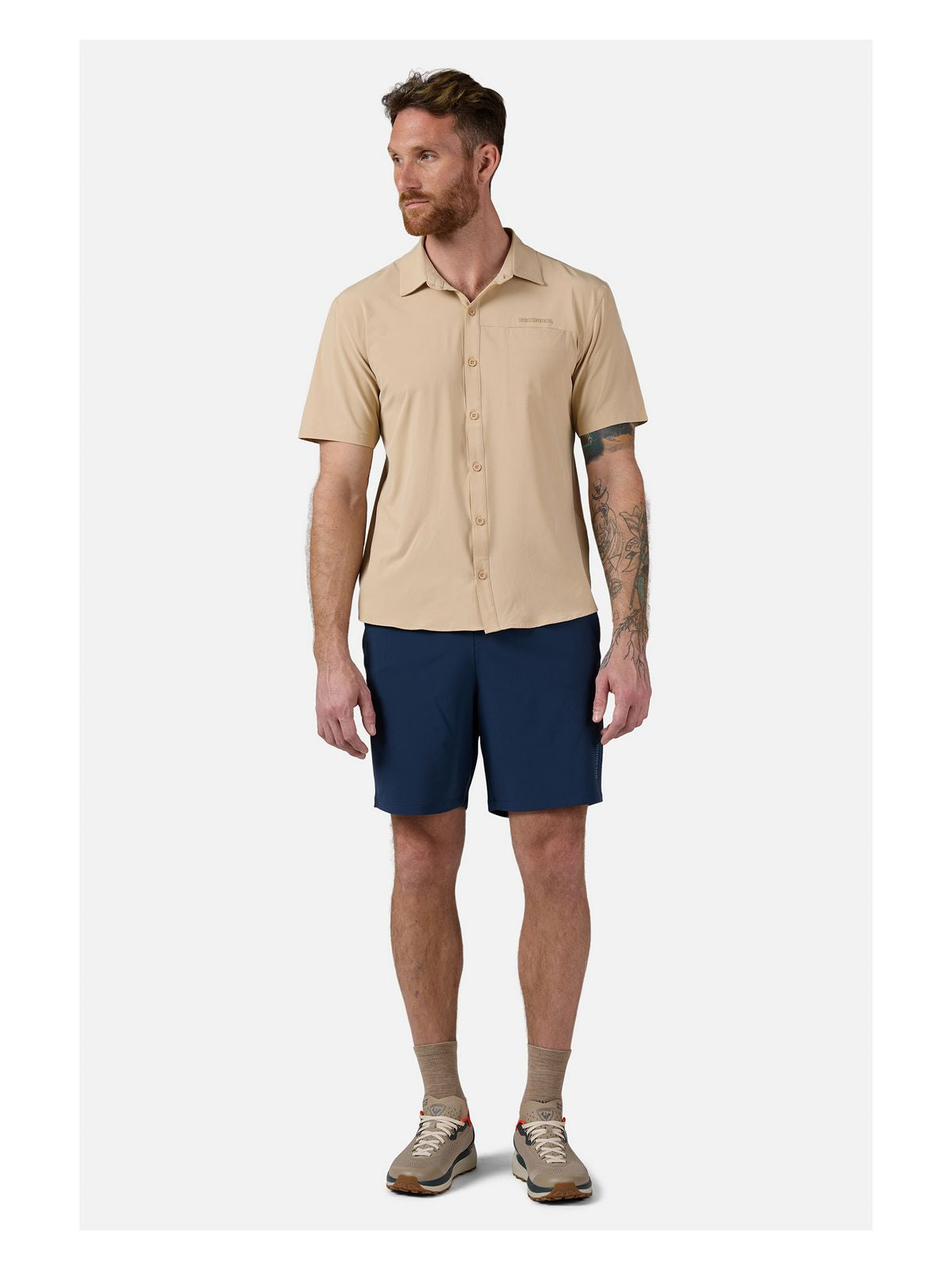 Szorty elastyczne ROSSIGNOL Sidelhorn Short 7’’ granatowy - Adventure Sports