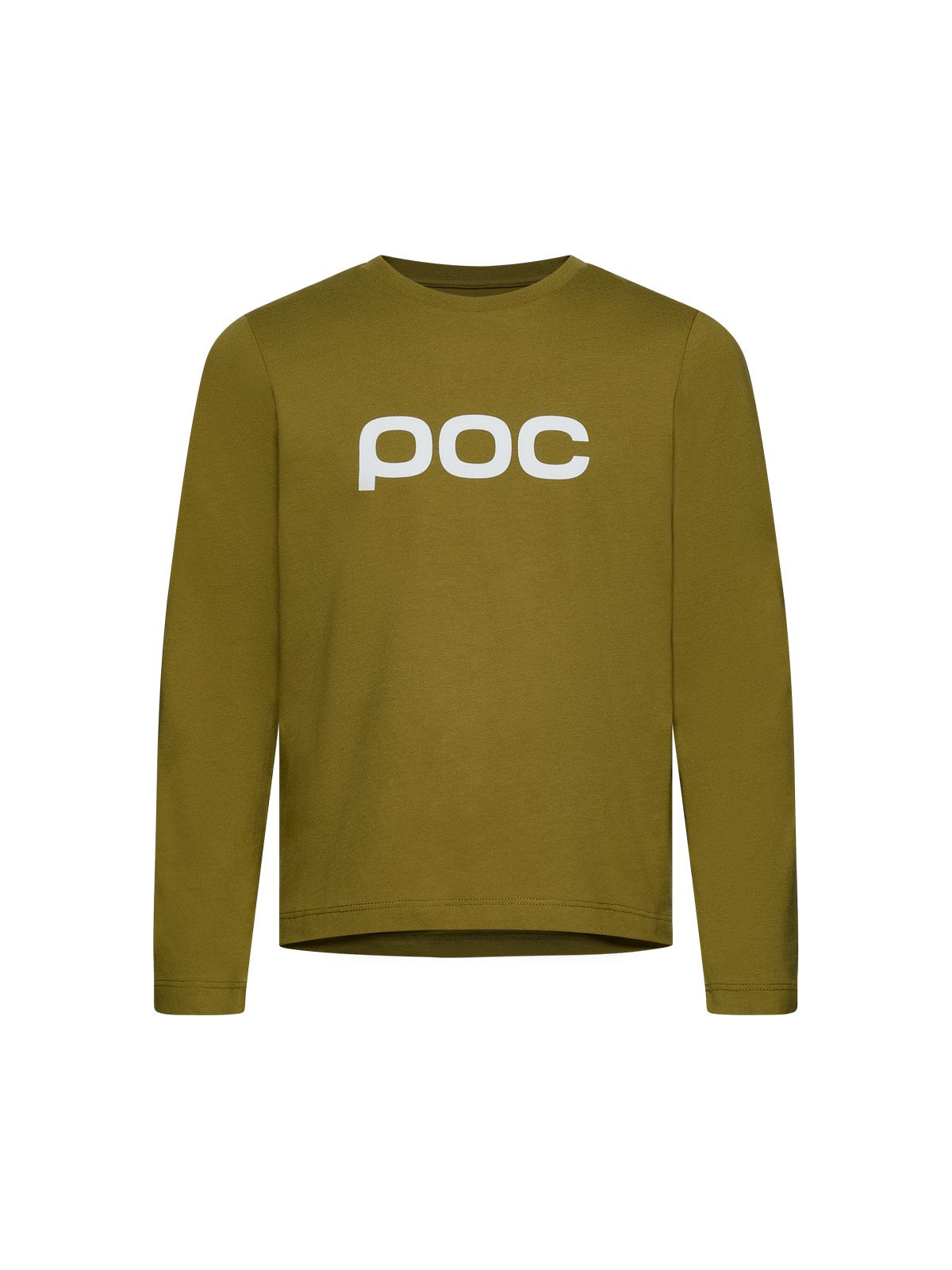 Koszulka longsleeve dla dzieci POC L/S Tee Jr zielony