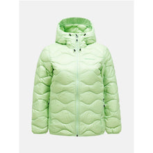 Kurtka puchowa damska PEAK PERFORMANCE Helium Down Hood Jacket Women zielony

