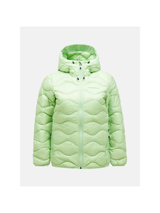 Kurtka puchowa damska PEAK PERFORMANCE Helium Down Hood Jacket Women zielony
