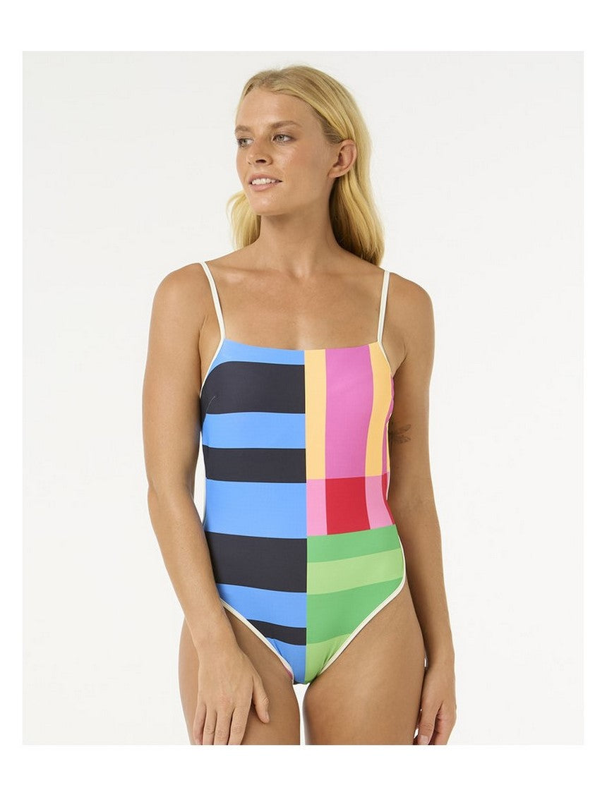 Kostium jednoczęściowy RIP CURL Las Dalias Good One Piece turkusowy