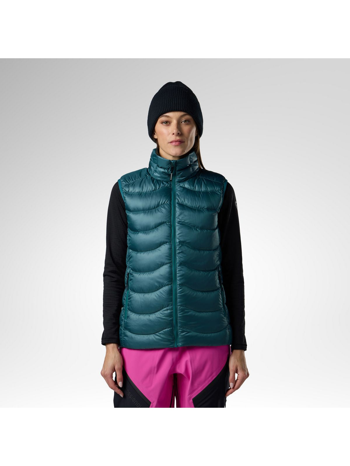 Kamizelka damska ROSSIGNOL W Verok Down Vest zielona