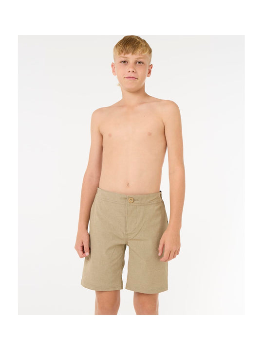 Szorty chłopięce RIP CURL Boardwalk Phase-Boy beżowe
