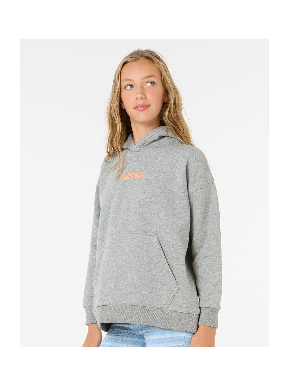 Bluza dziewczęca RIP CURL Island Bliss Hood - Girl szara