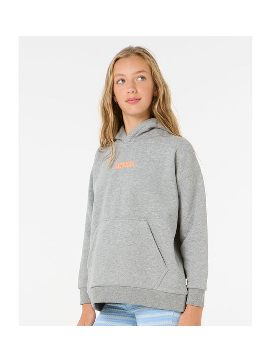 Bluza dziewczęca RIP CURL Island Bliss Hood - Girl szara
