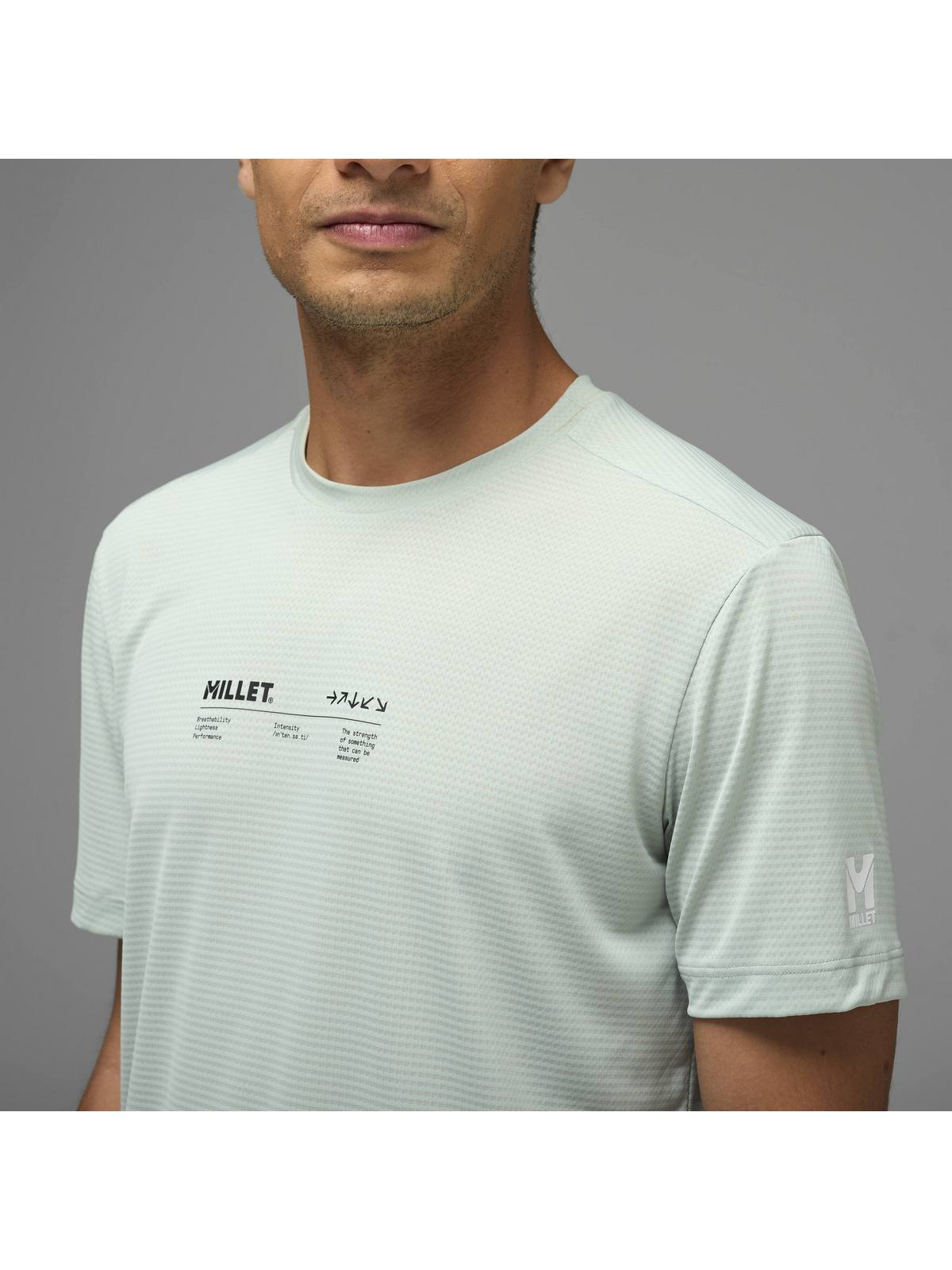 Koszulka MILLET INTENSE ESSENTIAL TS SS M zielony