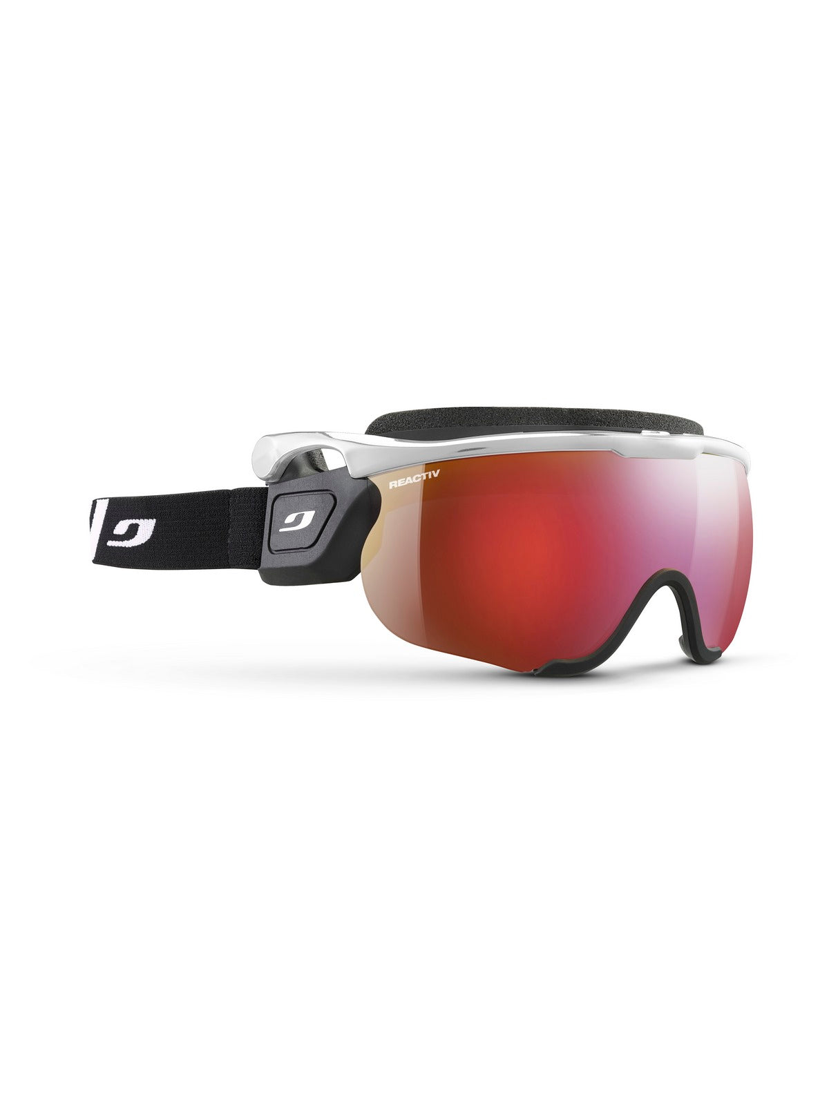 Gogle narciarskie JULBO Sniper Evo M biało czarne fotochrom hi-contrast Cat 0-4