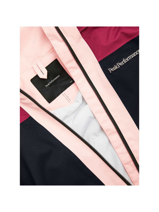 Kurtka PEAK PERFORMANCE JR Gravity Insulated Jacket bordowy
