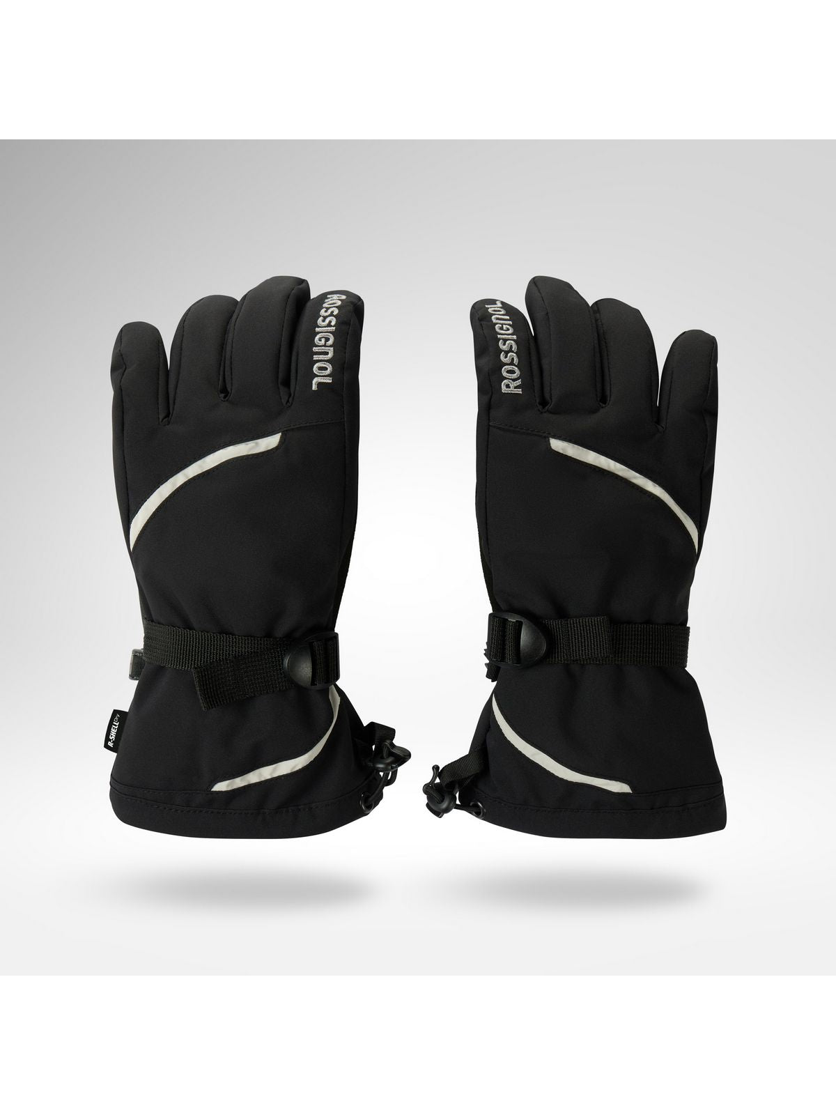 Rękawice narciarskie damskie ROSSIGNOL W Temptation Ski Gloves R-Shel czarne