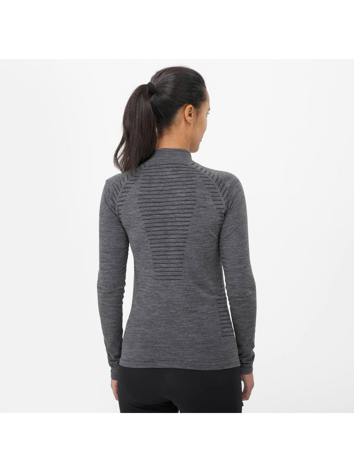 Bielizna damska MILLET Drynamic Warm 1/2 Zip W grafitowa