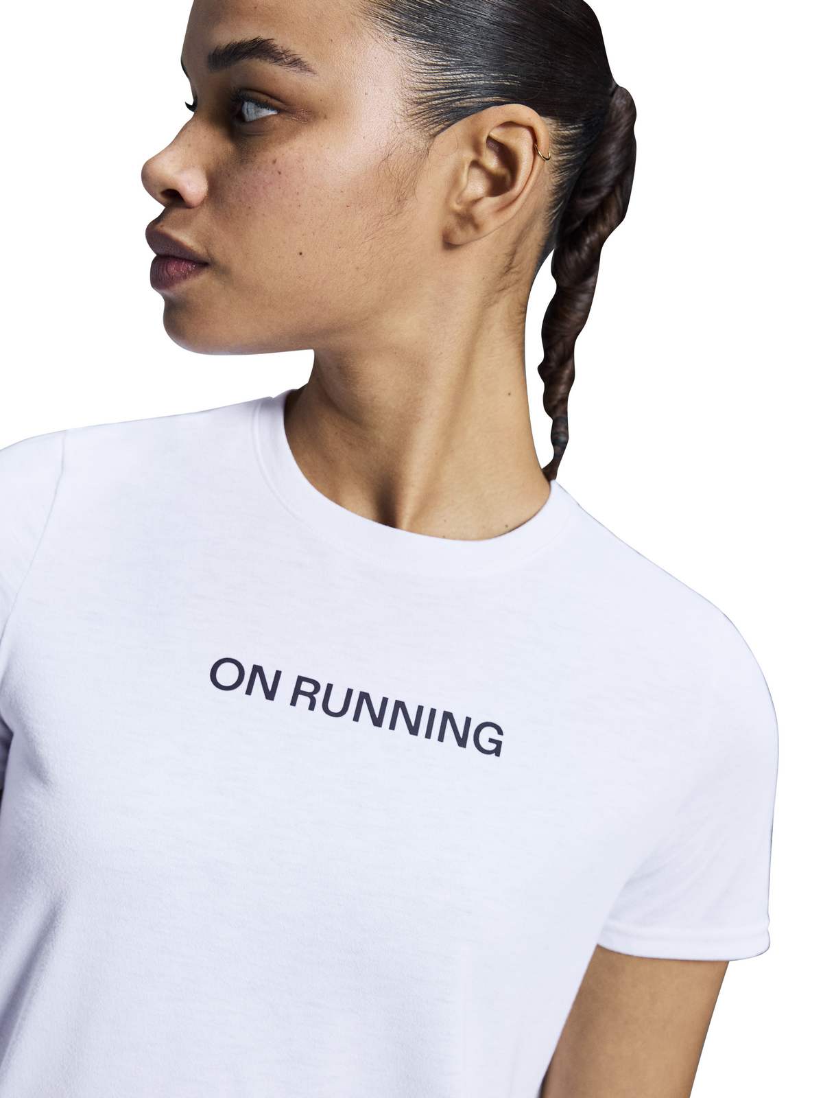 T-Shirt damski On On Run-T biały