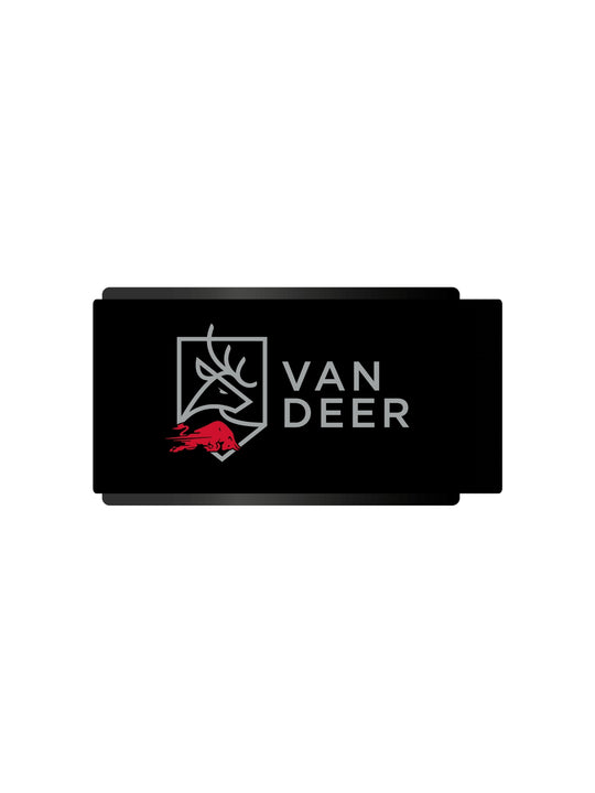 Rzepy VAN DEER Logo Ski Strap H-POWER kolor czarny
