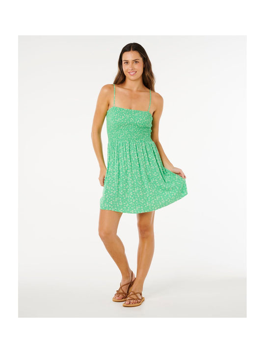Sukienka RIP CURL Surf Side Shirred Dress zielona
