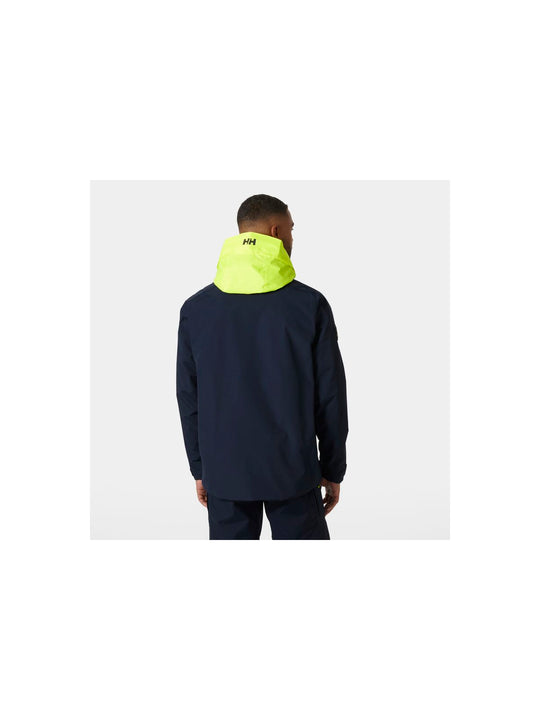 Kurtka wodoodporna męska HELLY HANSEN HP STORM RACING JACK granatowa - Adventure Sports
