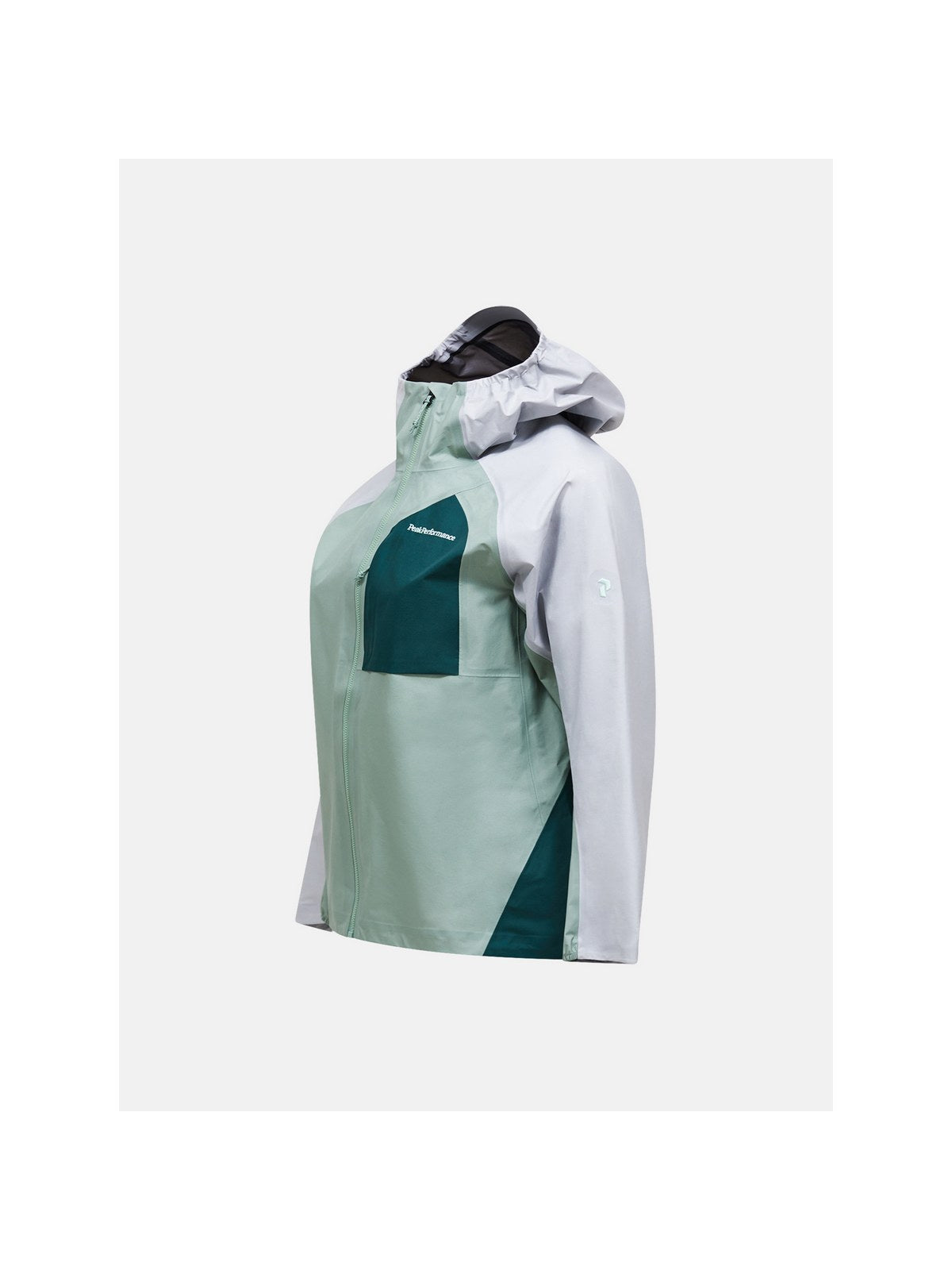 Kurtka damska PEAK PERFORMANCE W Trail Hipe 3L Shell Jacket kolor zielony