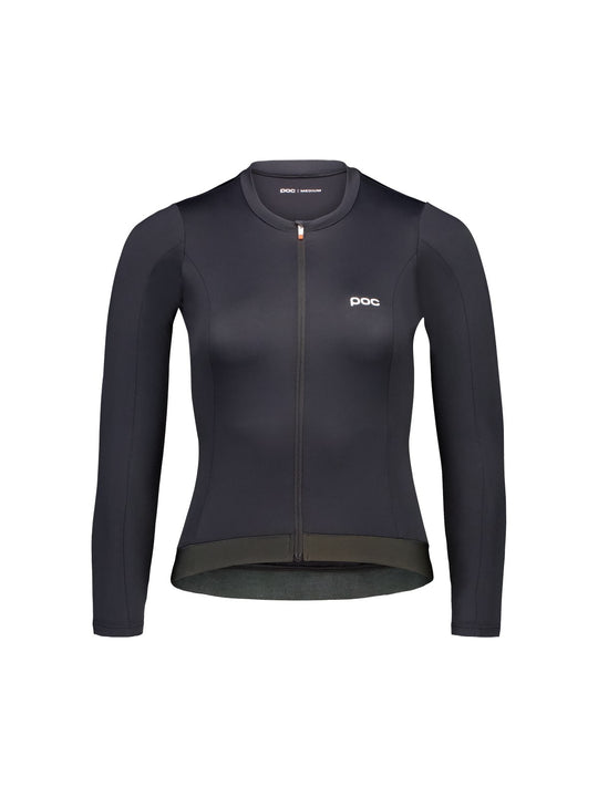 Koszulka rowerowa damska POC W's Cadence L/S Jersey czarna
