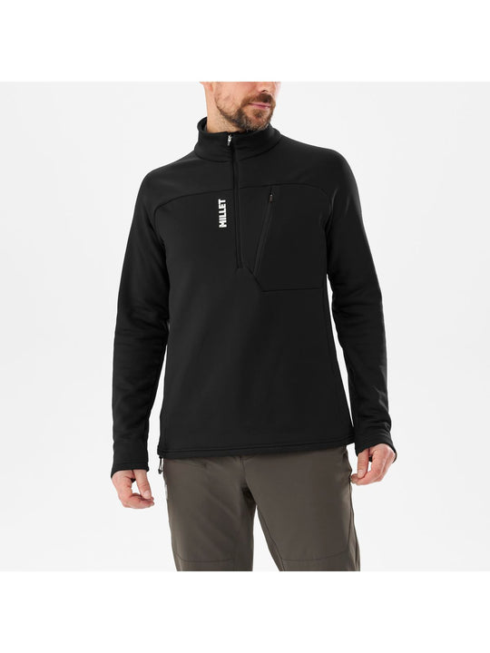 Bluza męska MILLET M Seneca Fleece Po Zip M czarna
