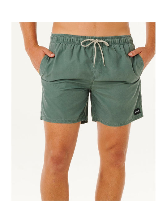 Boardshorty męskie RIP CURL Offset Washed Volley zielone
