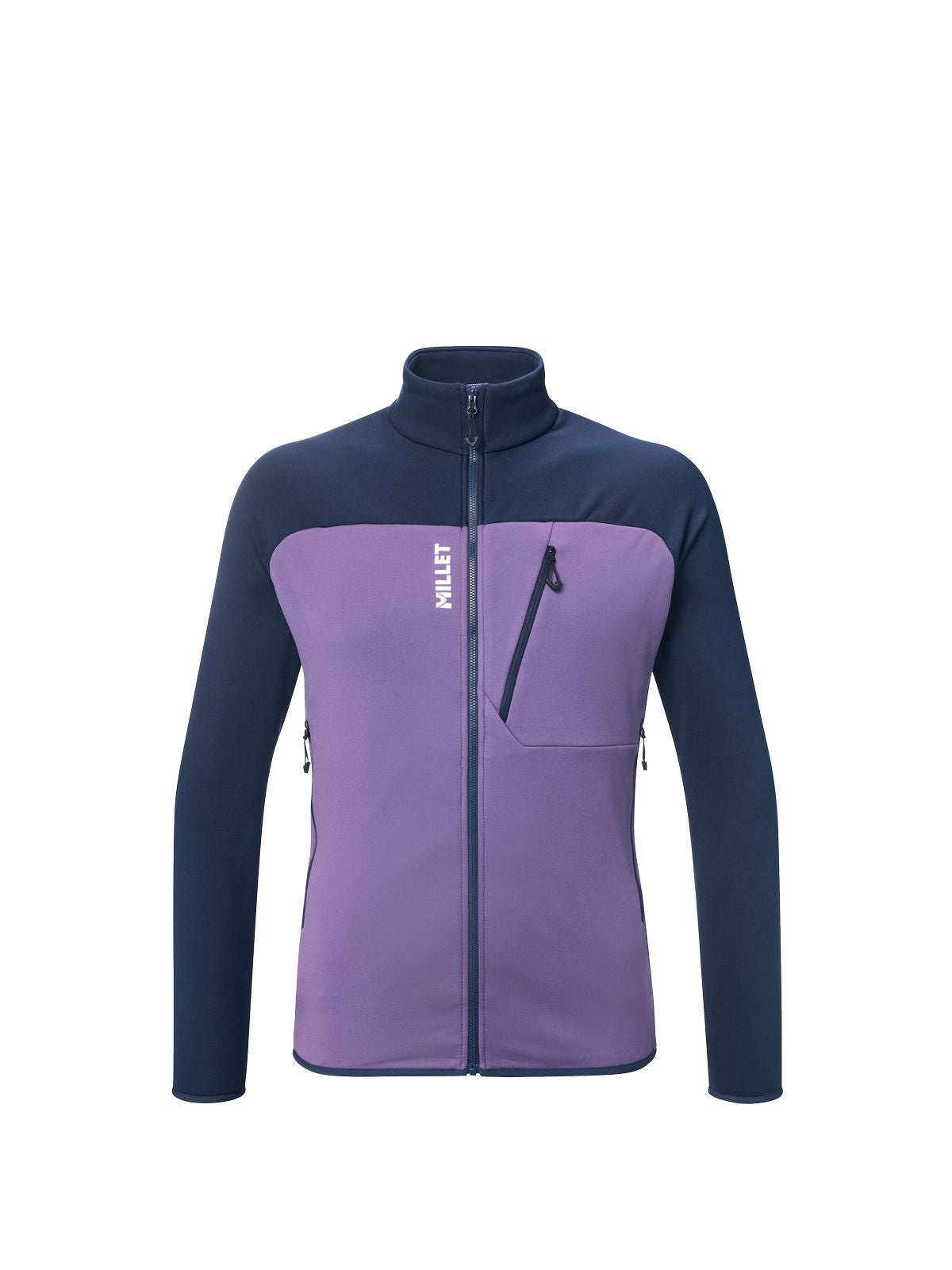 Bluza męska MILLET M Seneca Fleece Jkt M fioletowa