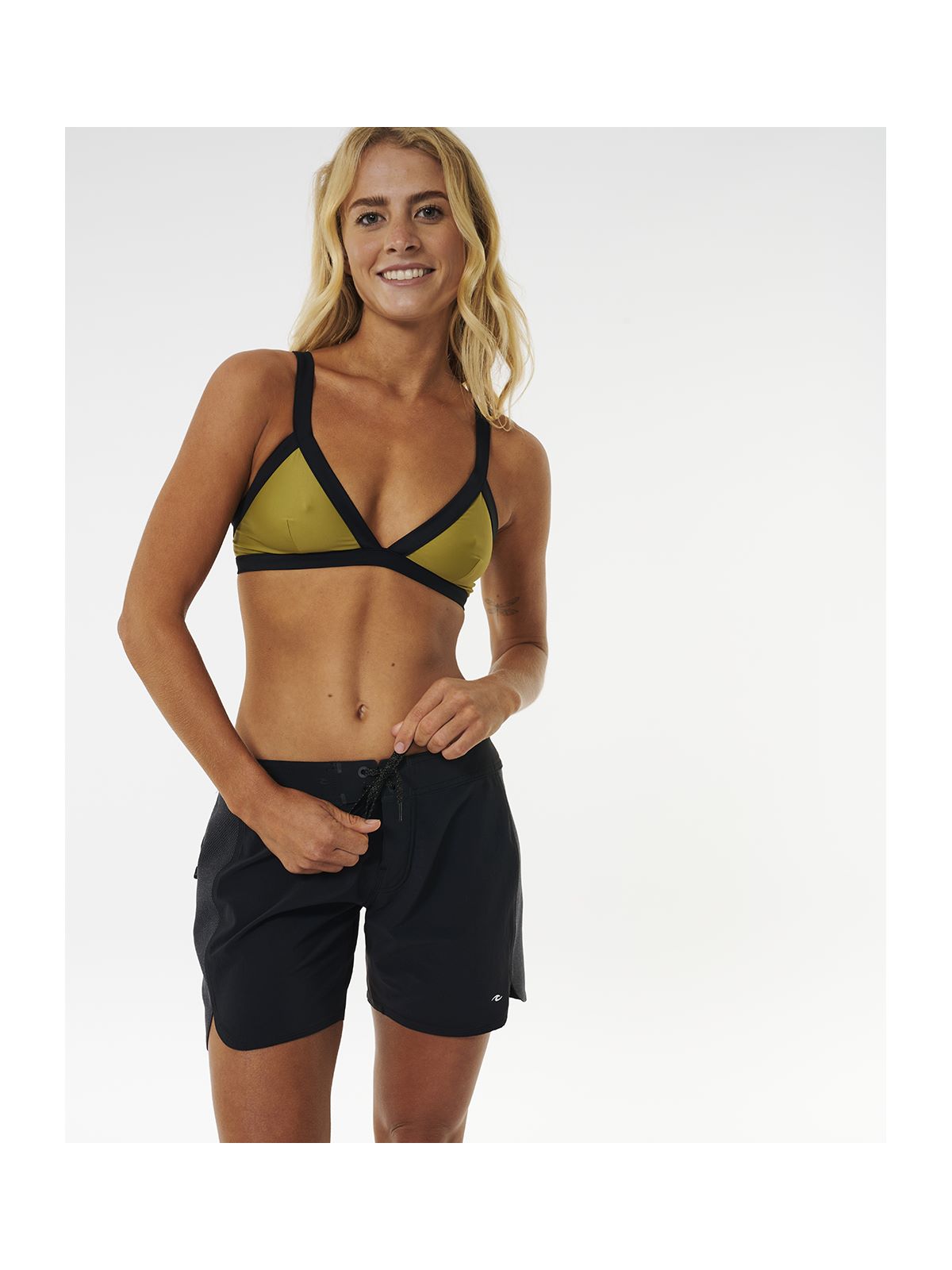 Szorty kąpielowe damskie RIP CURL 321 Mirage Boardshort czarne