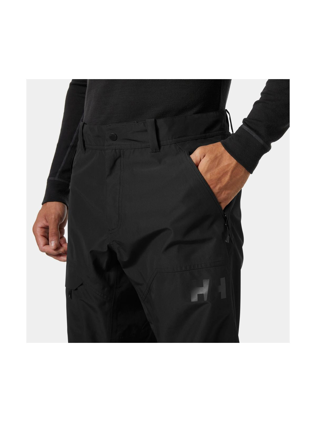 Spodnie narciarskie męskie HELLY HANSEN EMIKO SHELL PANT czarne