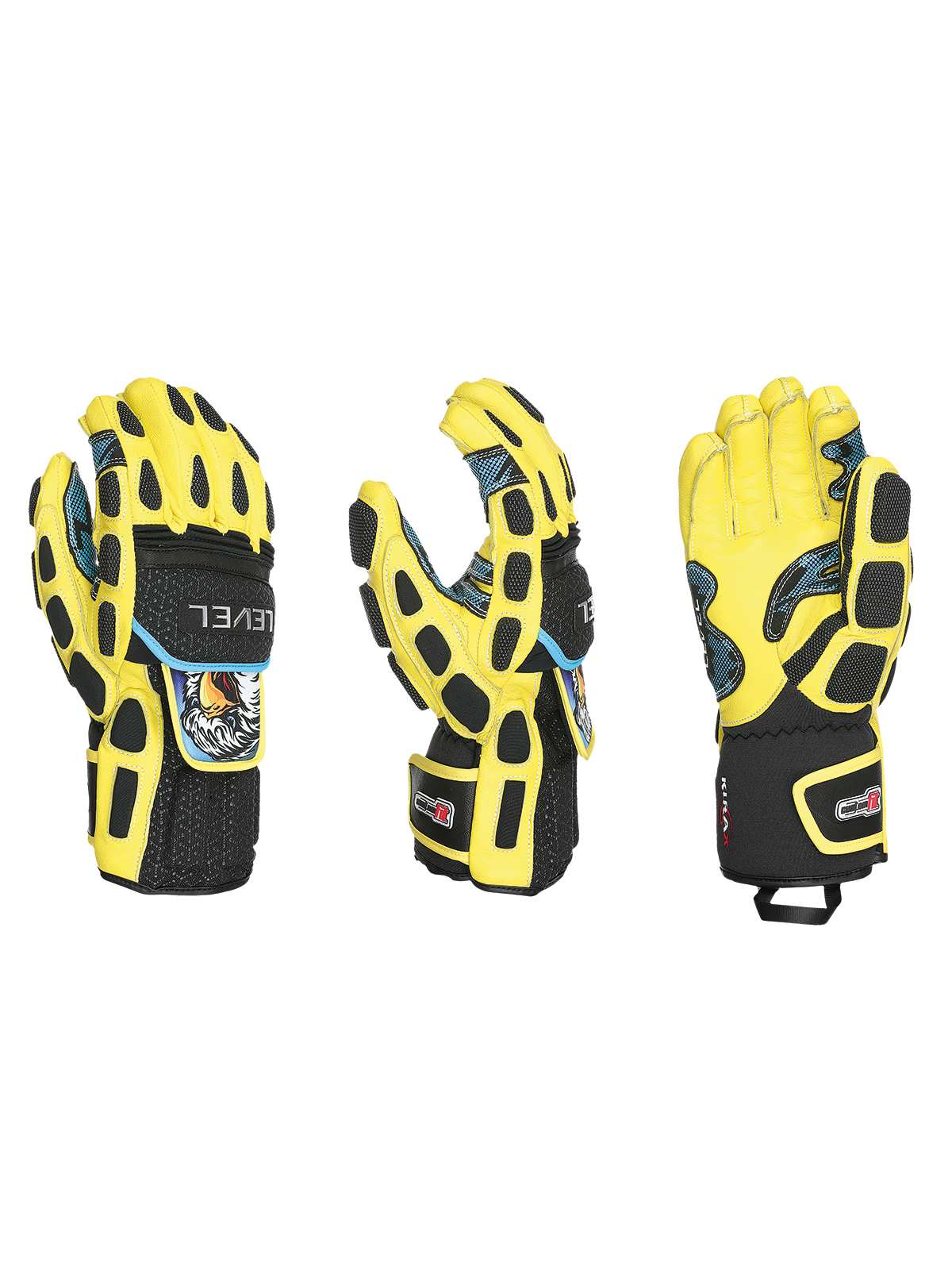 Rękawice narciarskie LEVEL Worldcup CF Golden eagle