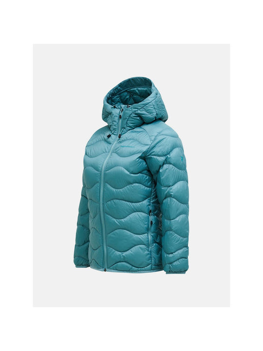 Kurtka PEAK PERFORMANCE Helium Down Hood Jacket Women niebieski
