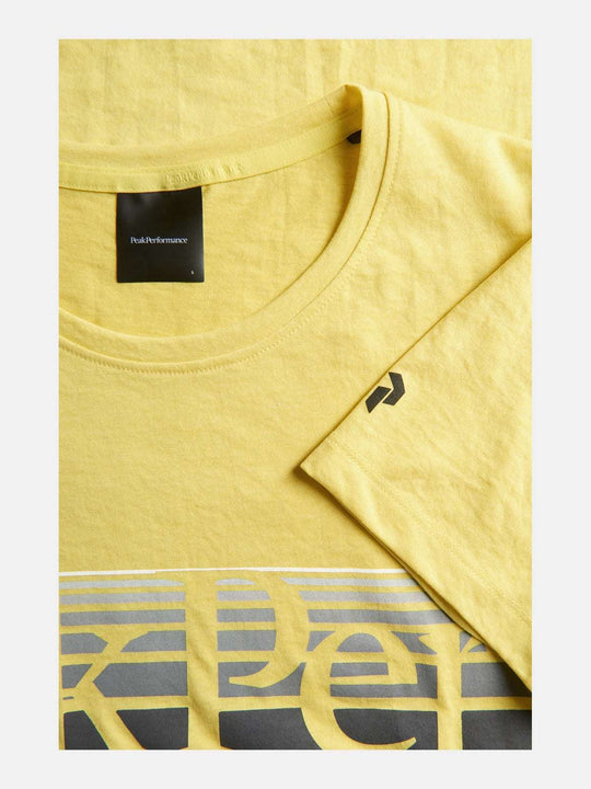 T-Shirt PEAK PERFORMANCE W Explore Tee citrine - Koszulka - Adventure Sports
