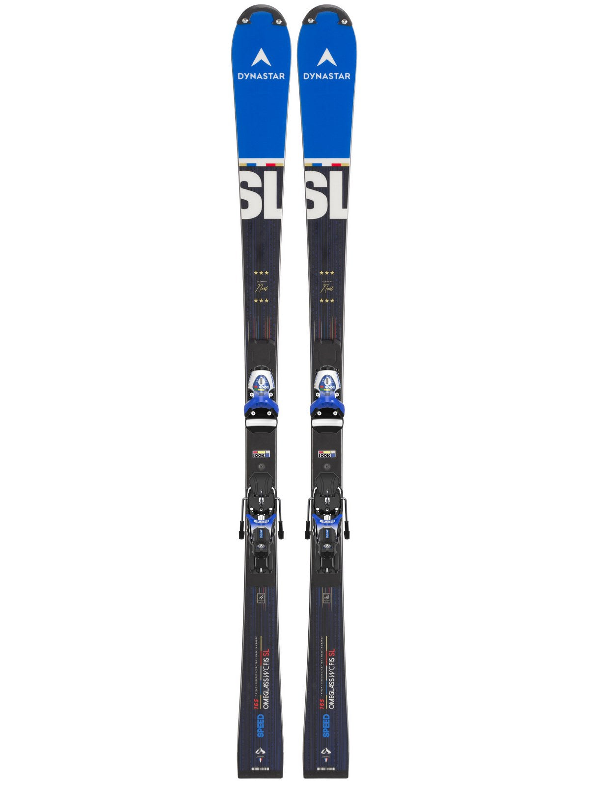 Narty DYNSTAR SPEED OMEGLASS WC FIS SL LTD C.NOEL Olympic Games + wiązania LOOK PX18 C Noel Signature - 165