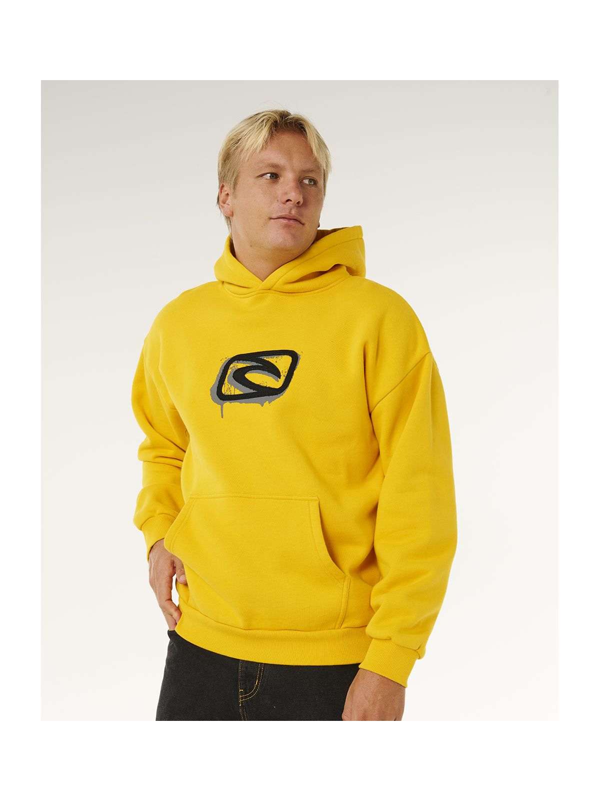 Bluza męska RIP CURL Medina Inner Visions Hood żółta