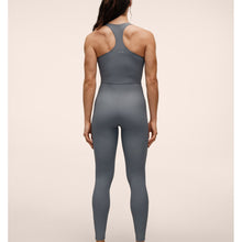 Kombinezon damski CASALL Brace Rib Zip Catsuit niebieski
