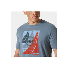 Koszulka HELLY HANSEN HP RACE GRAPHIC T-SH granatowy - Adventure Sports
