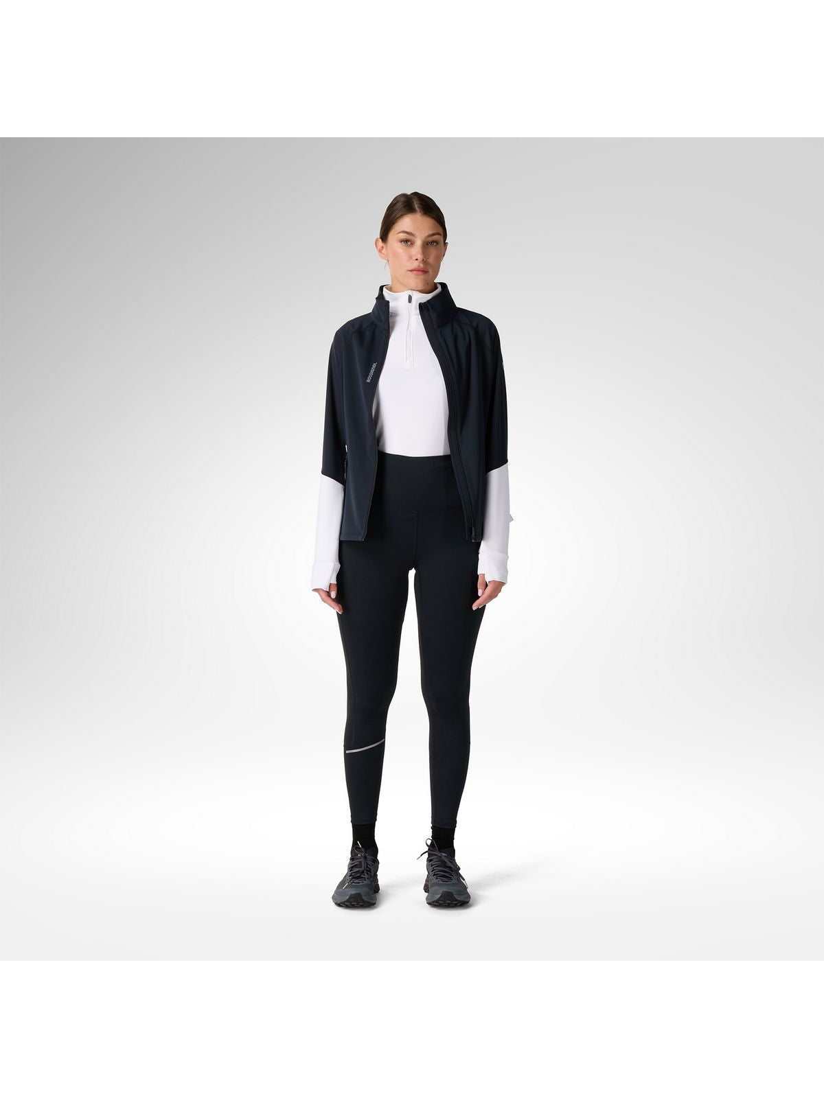 Legginsy damskie ROSSIGNOL W First Layer Tight czarne