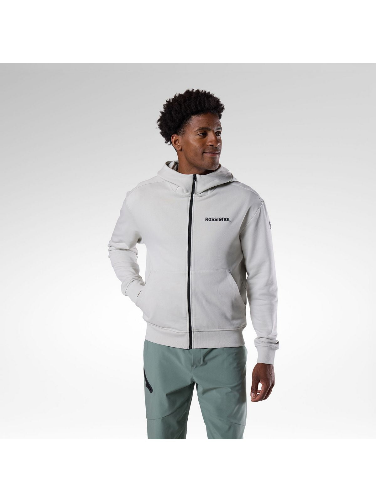 Bluza męska ROSSIGNOL M Logo Fzh szara